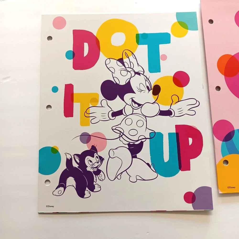 Disney‎ Minnie Mouse Coloring Activity Set Folders Crayons Mickey Clubhouse NEW
